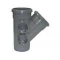 110mm x 135 deg Double Socket Single Branch