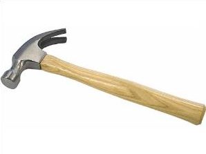 16ozs Hickory Handle Claw Hammer