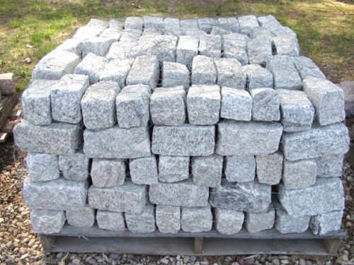 Granite Sett - 200 x 100 x 100mm - Silver Grey