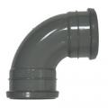 110mm Grey Soil Pipe Bends