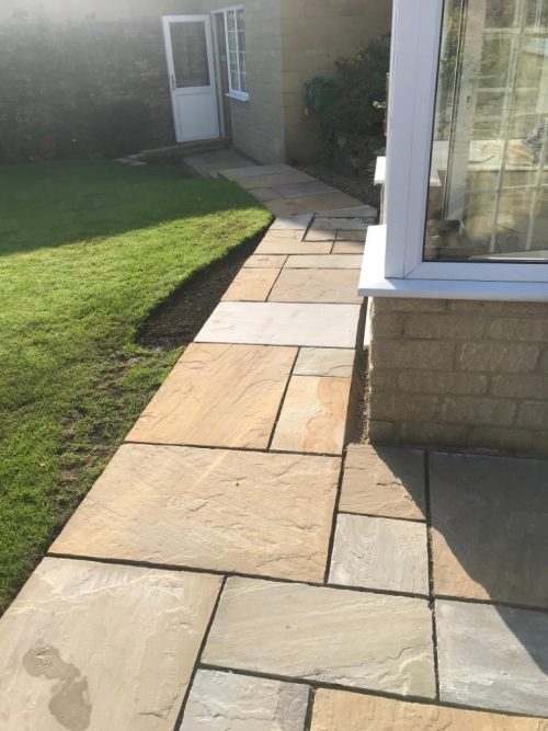 Camel Sandstone Single Sized Slabs