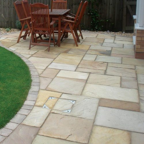 Golden Fossil Sandstone