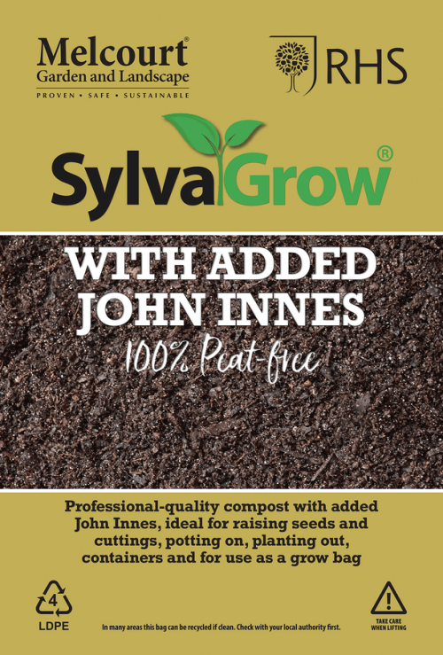 40 litre Melcourt Sylvagrow Peat-Free Compost with added John Innes