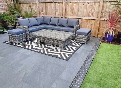 Country Nero Porcelain Paving
