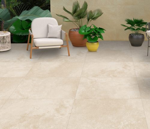 Limestone Crema Porcelain Paving