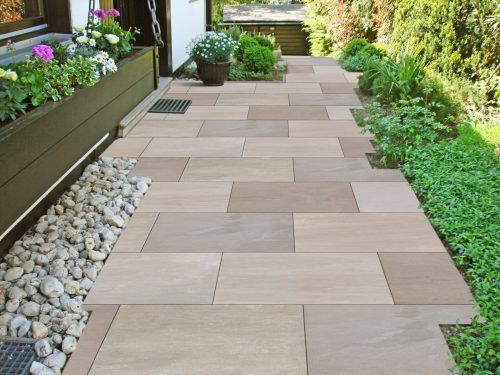 Raj Green Porcelain Paving